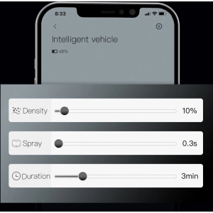 Automobilový osvěžovač vzduchu Baseus + 2 náplně (Frezie + Zvonek) + kabel USB-C 1m černý