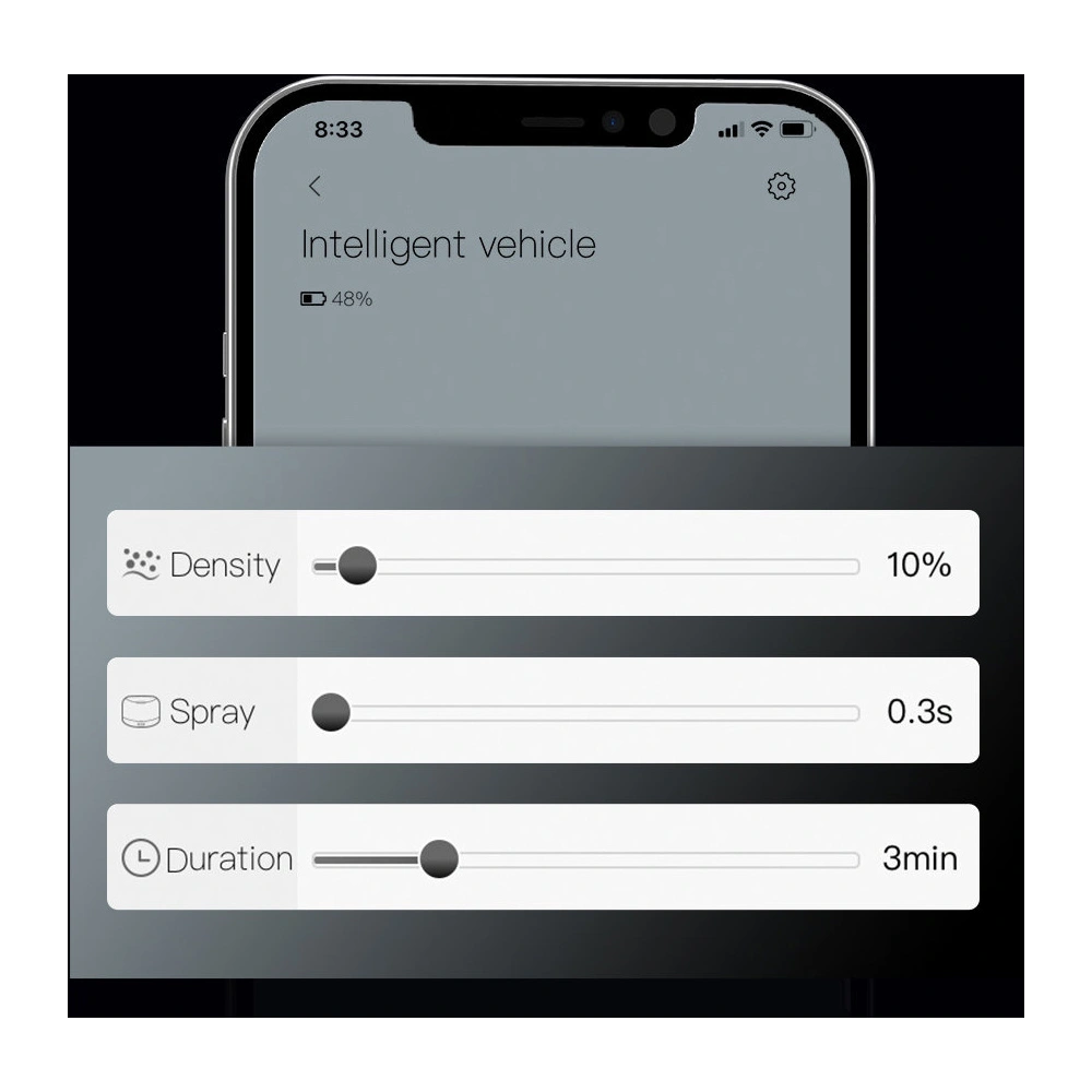 Hurtownia GSM - Automobilový osvěžovač vzduchu Baseus + 2 náplně (Frezie + Zvonek) + kabel USB-C 1m černý - BSU3589 - {ean13} - Hurt