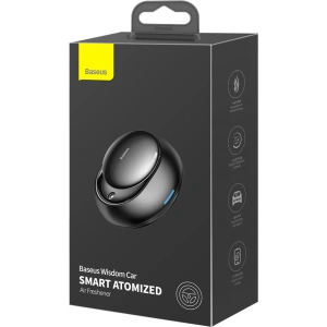 Wholesale Baseus car air freshener with atomizer black + 2 cartridges (Freesia + Basil with Mandarin) + USB-C charging cable 1m - BSU3590 - {ean13} - Hurt