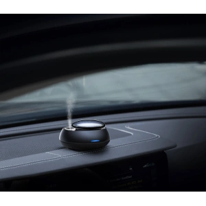 Wholesale Baseus car air freshener with atomizer black + 2 cartridges (Freesia + Basil with Mandarin) + USB-C charging cable 1m - BSU3590 - {ean13} - Hurt