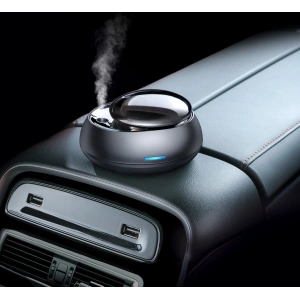 Wholesale Baseus car air freshener with atomizer black + 2 cartridges (Freesia + Basil with Mandarin) + USB-C charging cable 1m - BSU3590 - {ean13} - Hurt