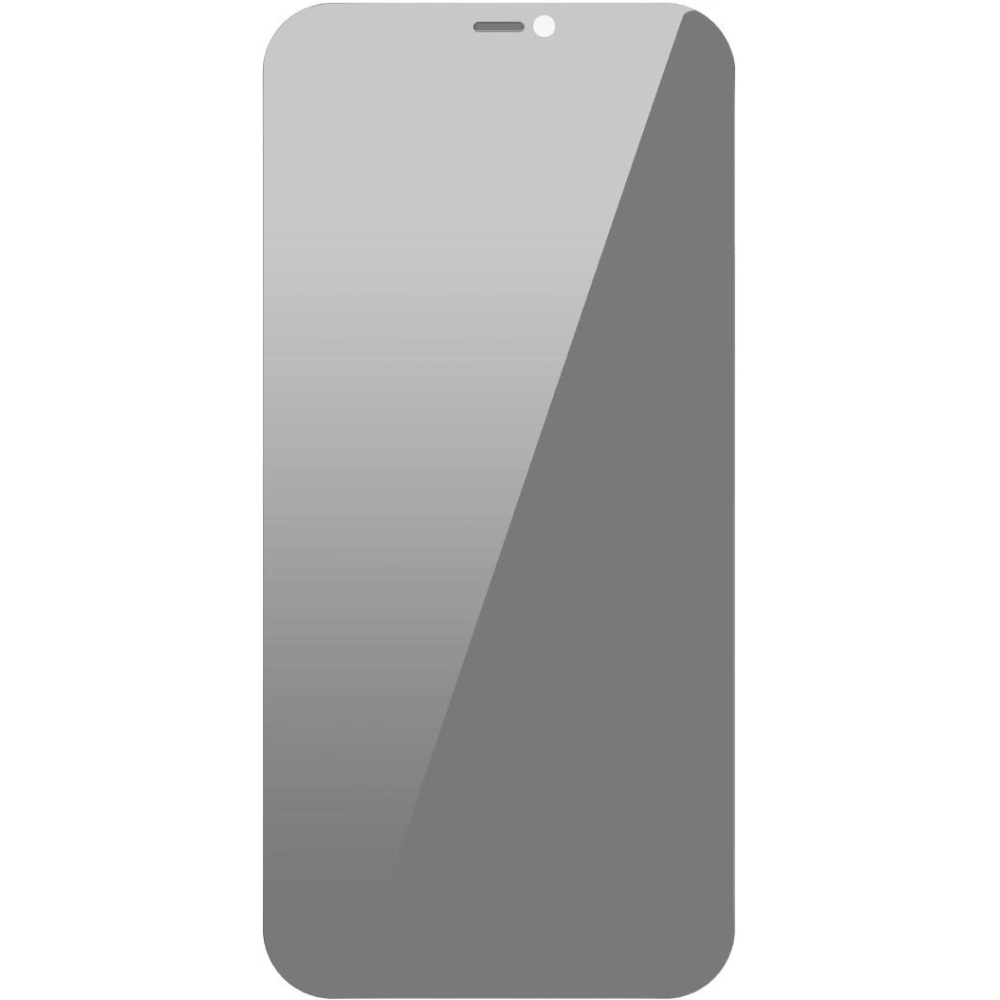 Hurtownia GSM - Privatisierendes Glas Baseus Apple iPhone 12 Pro Max Privacy mit Lautsprecherschutz + Positionierer (case friendly) - BSU3592 - {ean13} - Hurt