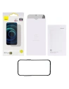 Hurtownia GSM - Privatisierendes Glas Baseus Apple iPhone 12 Pro Max Privacy mit Lautsprecherschutz + Positionierer (case friendly) - BSU3592 - {ean13} - Hurt