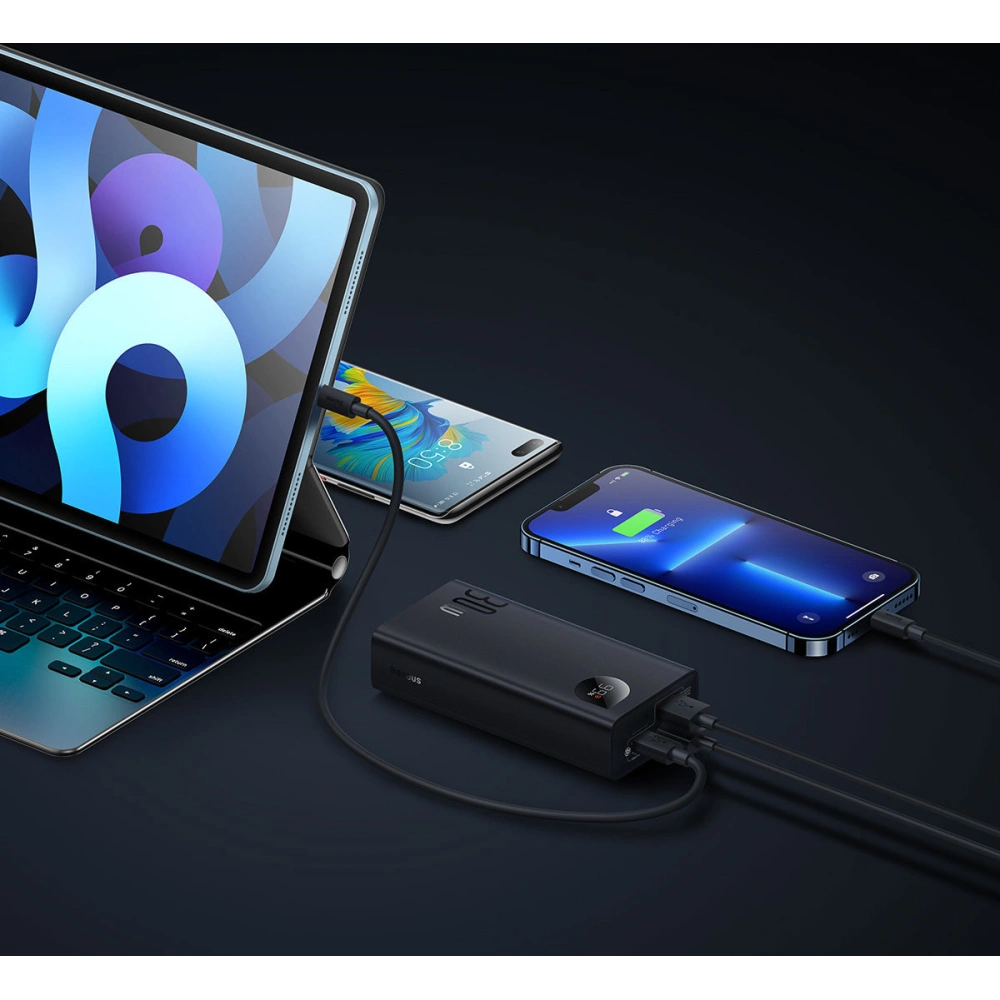 Hurtownia GSM - Powerbank Baseus Adaman2 10000mAh 30W 2xUSB/1xUSB-C PD QC SCP negru - BSU3596 - {ean13} - Hurt