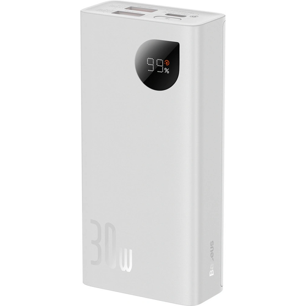 Hurtownia GSM - Powerbank Baseus Adaman2 10000mAh 30W 2xUSB/1xUSB-C PD QC SCP alb - BSU3597 - {ean13} - Hurt