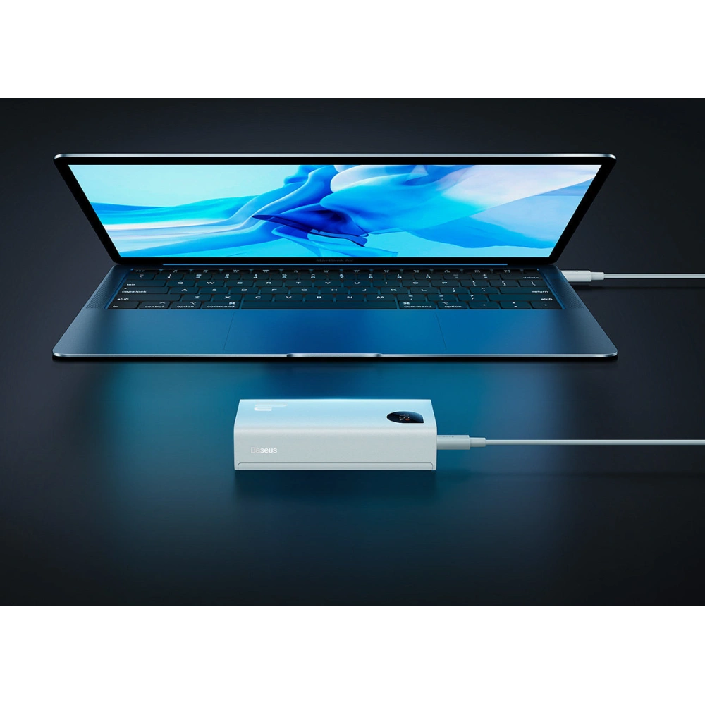 Hurtownia GSM - Powerbank Baseus Adaman2 10000mAh 30W 2xUSB/1xUSB-C PD QC SCP alb - BSU3597 - {ean13} - Hurt
