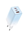 Hurtownia GSM - Încărcătorul de rețea GaN Baseus 2xUSB-C/USB 65W QC PD albastru + cablu USB-C 100W 1m albastru - BSU3598 - {ean13} - Hurt