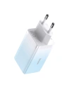 Hurtownia GSM - Încărcătorul de rețea GaN Baseus 2xUSB-C/USB 65W QC PD albastru + cablu USB-C 100W 1m albastru - BSU3598 - {ean13} - Hurt
