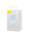 Hurtownia GSM - Încărcătorul de rețea GaN Baseus 2xUSB-C/USB 65W QC PD albastru + cablu USB-C 100W 1m albastru - BSU3598 - {ean13} - Hurt