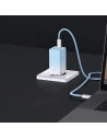 Hurtownia GSM - Încărcătorul de rețea GaN Baseus 2xUSB-C/USB 65W QC PD albastru + cablu USB-C 100W 1m albastru - BSU3598 - {ean13} - Hurt