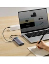 Hurtownia GSM - Hub Baseus Metal Gleam Series 8in1 USB-C - HDMI/3xUSB 3.2 Gen. 1/Power Delivery/czytnik kart SD/czytnik kart TF/VGA szary - BSU3599 - {ean13} - Hurt