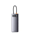 Hurtownia GSM - Hub Baseus Metal Gleam Series 9in1 USB-C - 2xHDMI/2xUSB 3.2 Gen. 1/USB 2.0/Power Delivery/SD-Kartenleser/TF-Kartenleser/RJ-45 grau - BSU3600 - {ean13} - Hurt