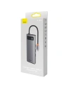 Hurtownia GSM - Hub Baseus Metal Gleam Series 9in1 USB-C - 2xHDMI/2xUSB 3.2 Gen. 1/USB 2.0/Power Delivery/SD-Kartenleser/TF-Kartenleser/RJ-45 grau - BSU3600 - {ean13} - Hurt