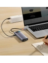 Hurtownia GSM - Hub Baseus Metal Gleam Series 9in1 USB-C - 2xHDMI/2xUSB 3.2 Gen. 1/USB 2.0/Power Delivery/SD-Kartenleser/TF-Kartenleser/RJ-45 grau - BSU3600 - {ean13} - Hurt