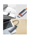 Hurtownia GSM - Hub Baseus Metal Gleam Series 9in1 USB-C - 2xHDMI/2xUSB 3.2 Gen. 1/USB 2.0/Power Delivery/SD-Kartenleser/TF-Kartenleser/RJ-45 grau - BSU3600 - {ean13} - Hurt