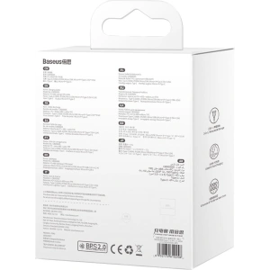 Kabel zwijany Baseus Traction Series 3in1 USB-C - microUSB/USB-C/Lightning Power Delivery 100W 1,7m czarny