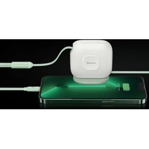 Kabel zwijany Baseus Traction Series 3in1 USB-C - microUSB/USB-C/Lightning Power Delivery 100W 1,7m czarny