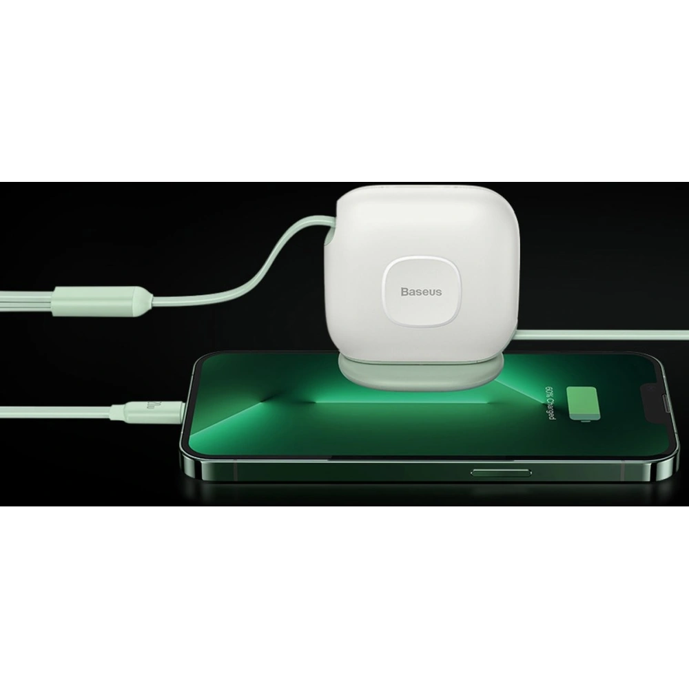 Hurtownia GSM - Kabel zwijbar Baseus Traction Series 3in1 USB-C - microUSB/USB-C/Lightning Power Delivery 100W 1,7m schwarz - BSU3603 - {ean13} - Hurt