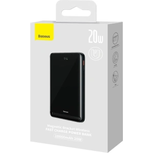 Hurtownia GSM - Powerbank Baseus Magnetic Bracket Wireless Charge MagSafe 10000mAh 20W Overseas Edition niebieski + kabel USB-C Xiaobai 60W 0,5m - BSU3604 - {ean13} - Hurt