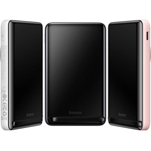 Hurtownia GSM - Powerbank Baseus Magnetic Držák Bezdrátové Nabíjení MagSafe 10000mAh 20W Zahraniční Edice modrý + kabel USB-C Xiaobai 60W 0,5m - BSU3604 - {ean13} - Hurt
