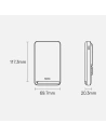 Hurtownia GSM - Powerbank Baseus Magnetic Bracket Wireless Charge MagSafe 10000mAh 20W Overseas Edition niebieski + kabel USB-C Xiaobai 60W 0,5m - BSU3604 - {ean13} - Hurt