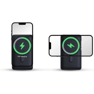 Hurtownia GSM - Powerbank Baseus Magnetic Bracket Wireless Charge MagSafe 10000mAh 20W Overseas Edition różowy + kabel USB-C Xiaobai 60W 0,5m - BSU3606 - {ean13} - Hurt