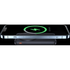 Hurtownia GSM - Powerbank Baseus Magnetic Bracket Wireless Charge MagSafe 10000mAh 20W Overseas Edition różowy + kabel USB-C Xiaobai 60W 0,5m - BSU3606 - {ean13} - Hurt