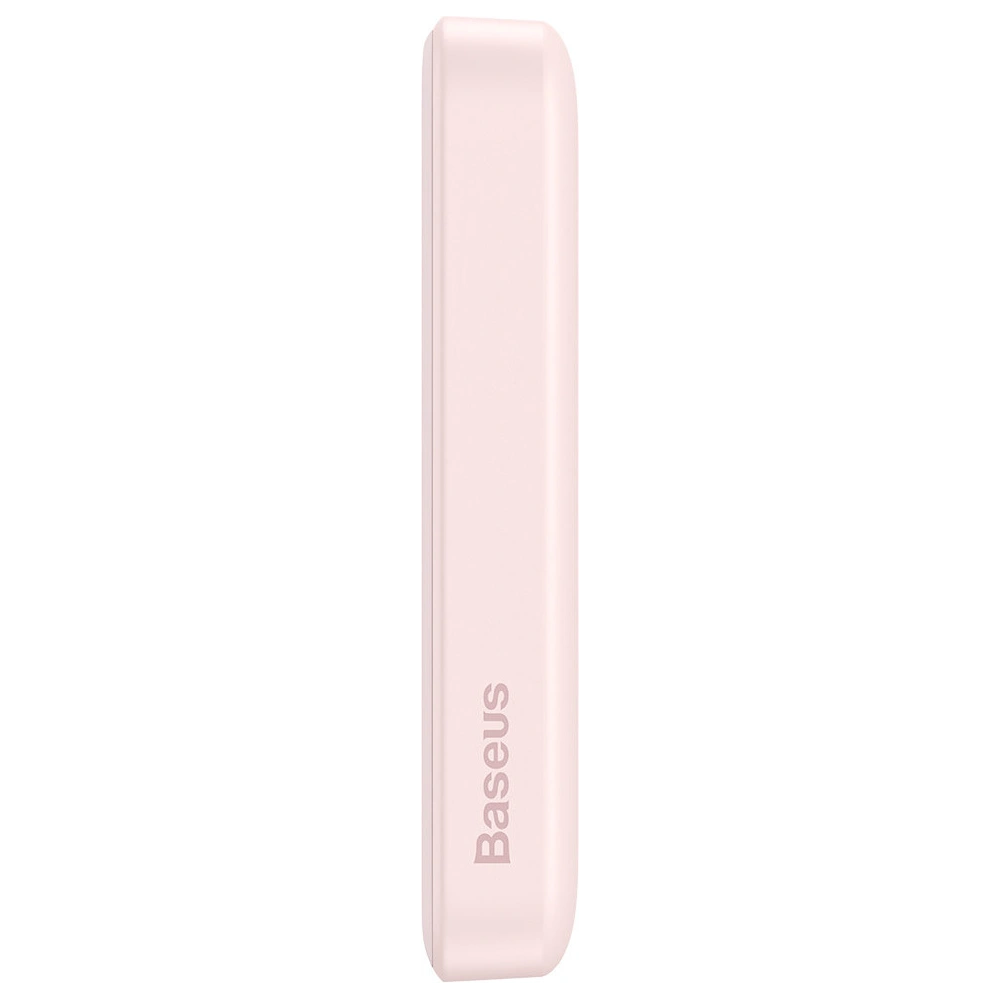 Hurtownia GSM - Powerbank Baseus Magnetic Mini 10000mAh 20W różowy + kabel USB-C/USB-C 60W 0,5m biały - BSU3607 - {ean13} - Hurt
