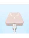 Hurtownia GSM - Powerbank Baseus Magnetic Mini 10000mAh 20W rozie + cablu USB-C/USB-C 60W 0,5m alb - BSU3607 - {ean13} - Hurt