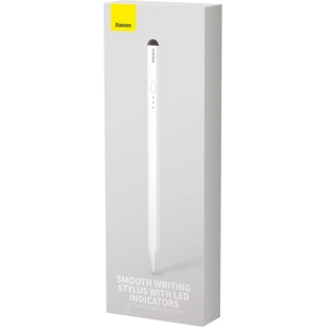 Hurtownia GSM - Aktiver Stylus Baseus Smooth Writing für Apple iPad mit einer Spitze für kapazitive Bildschirme in Weiß - BSU3608 - {ean13} - Hurt