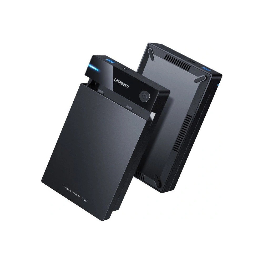 Hurtownia GSM - UGREEN 3,5 hüvelykes HDD ház SATA USB 3.0 fekete - UGR1416 - {ean13} - Hurt