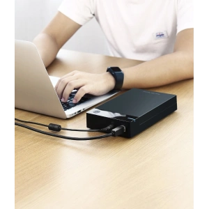 Hurtownia GSM - UGREEN 3,5 hüvelykes HDD ház SATA USB 3.0 fekete - UGR1416 - {ean13} - Hurt