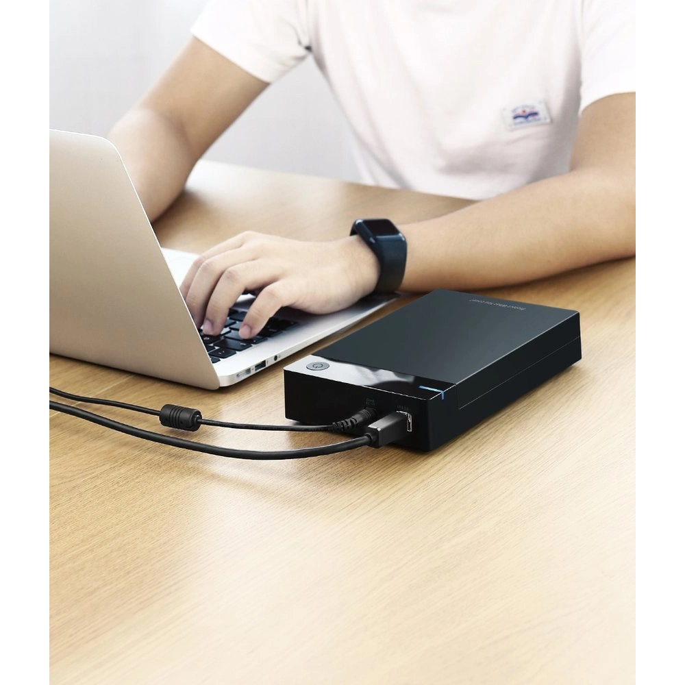 Hurtownia GSM - UGREEN 3,5 hüvelykes HDD ház SATA USB 3.0 fekete - UGR1416 - {ean13} - Hurt