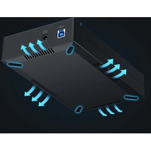 Hurtownia GSM - UGREEN 3,5 hüvelykes HDD ház SATA USB 3.0 fekete - UGR1416 - {ean13} - Hurt