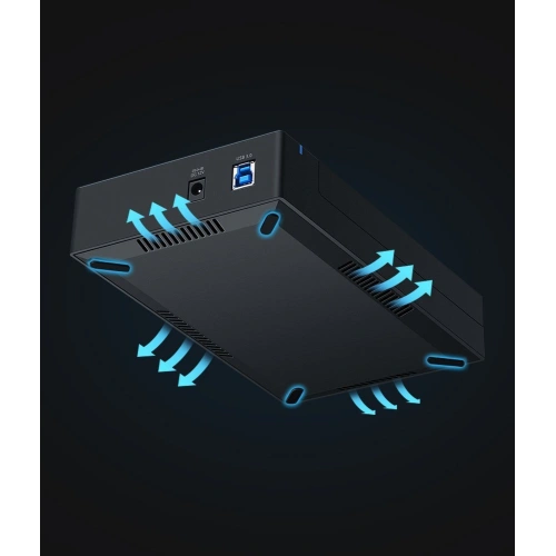 Obudowa HDD 3,5 cala UGREEN SATA USB 3.0 czarny