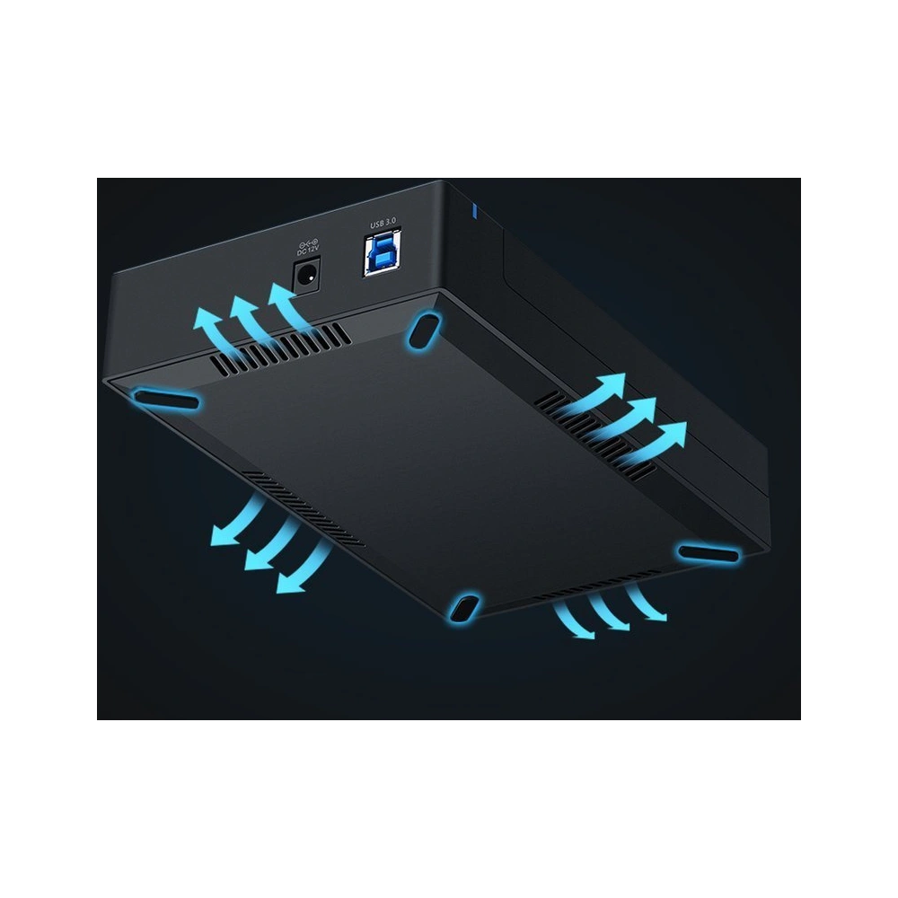 Hurtownia GSM - UGREEN 3,5 hüvelykes HDD ház SATA USB 3.0 fekete - UGR1416 - {ean13} - Hurt