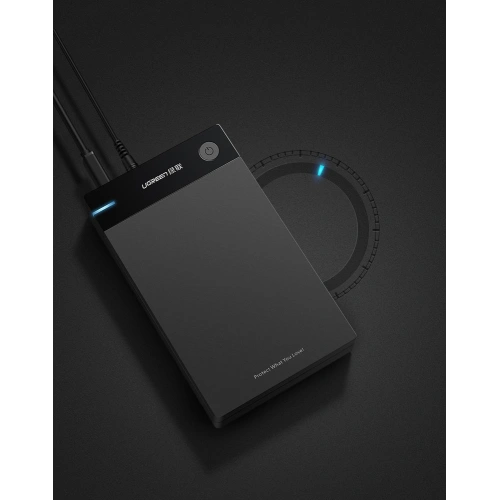 Obudowa HDD 3,5 cala UGREEN SATA USB 3.0 czarny