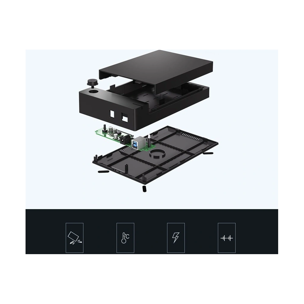 Hurtownia GSM - HDD-Gehäuse 3,5 Zoll UGREEN SATA USB 3.0 schwarz - UGR1416 - {ean13} - Hurt