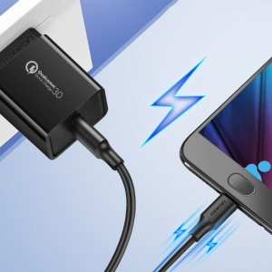 Hurtownia GSM - Kabel UGREEN US289 USB/microUSB 2,4A 480Mbps 1,5m černý - UGR1417 - {ean13} - Hurt