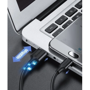 Hurtownia GSM - UGREEN US289 USB/microUSB kábel 2,4A 480Mbps 1,5m fekete - UGR1417 - {ean13} - Hurt