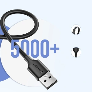Hurtownia GSM - UGREEN US289 USB/microUSB kábel 2,4A 480Mbps 1,5m fekete - UGR1417 - {ean13} - Hurt