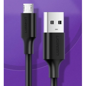 Hurtownia GSM - Kabel UGREEN US289 USB/microUSB 2,4A 480Mbps 1,5m černý - UGR1417 - {ean13} - Hurt