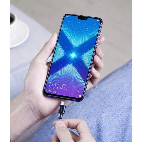 Kabel UGREEN US289 USB/microUSB 2,4A 480Mbps 1,5m czarny