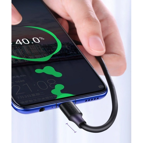 Kabel UGREEN US289 USB/microUSB 2,4A 480Mbps 1,5m czarny