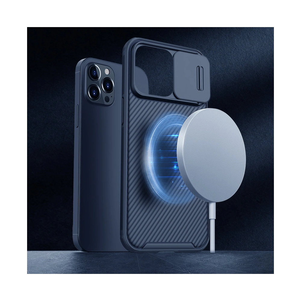 Wholesale Nillkin CamShield Pro Magnetic MagSafe Apple iPhone 13 Pro Max blue - NLK669 - {ean13} - Hurt