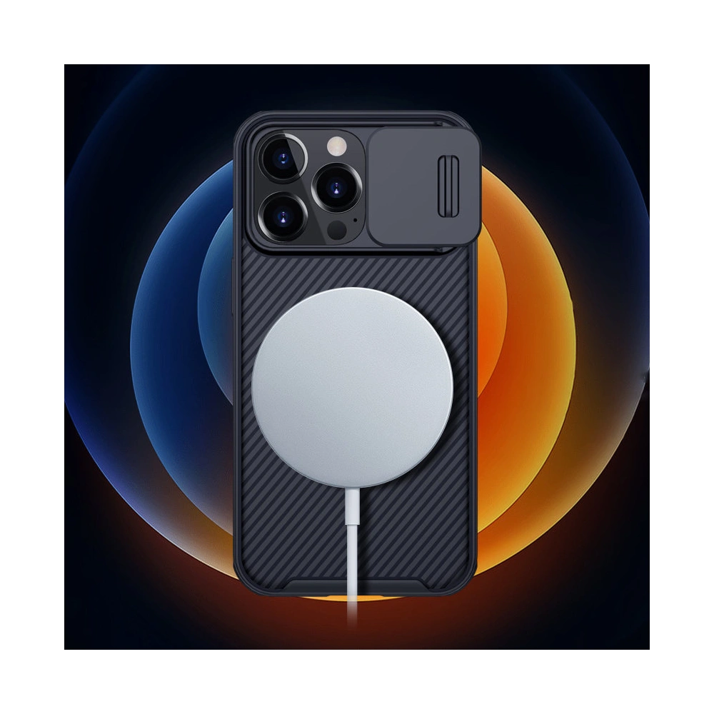 Hurtownia GSM - Etui Nillkin CamShield Pro Magnetic MagSafe Apple iPhone 13 Pro Max modrý - NLK669 - {ean13} - Hurt