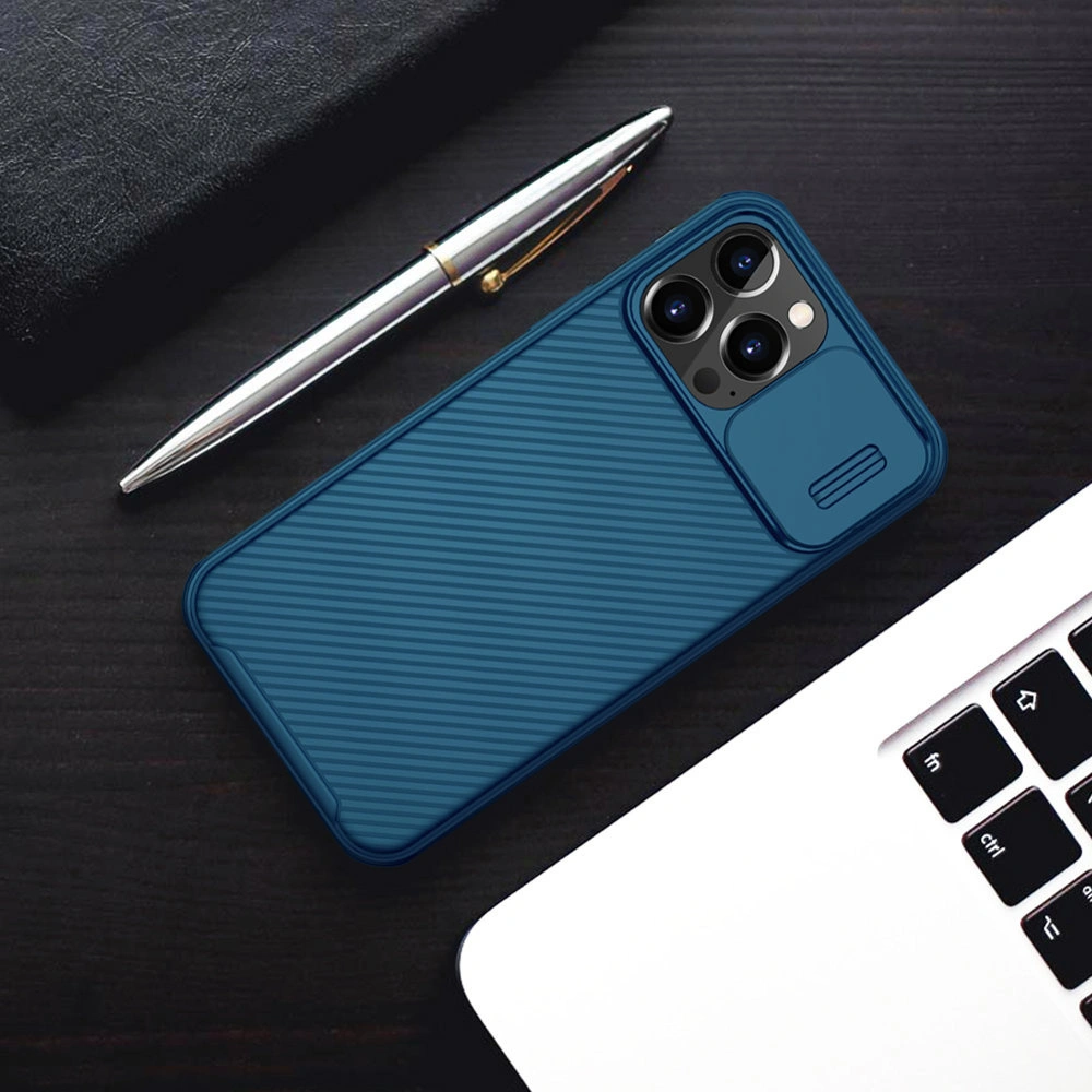 Wholesale Nillkin CamShield Pro Magnetic MagSafe Apple iPhone 13 Pro Max blue - NLK669 - {ean13} - Hurt