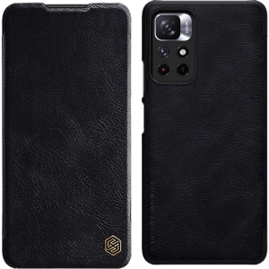 Hurtownia GSM - Case Nillkin Qin Xiaomi Redmi Note 11T 5G/Poco M4 Pro 5G schwarz - NLK670 - {ean13} - Hurt