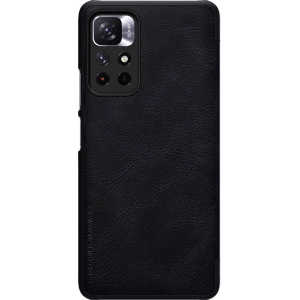 Hurtownia GSM - Case Nillkin Qin Xiaomi Redmi Note 11T 5G/Poco M4 Pro 5G schwarz - NLK670 - {ean13} - Hurt