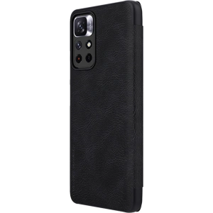 Hurtownia GSM - Case Nillkin Qin Xiaomi Redmi Note 11T 5G/Poco M4 Pro 5G schwarz - NLK670 - {ean13} - Hurt